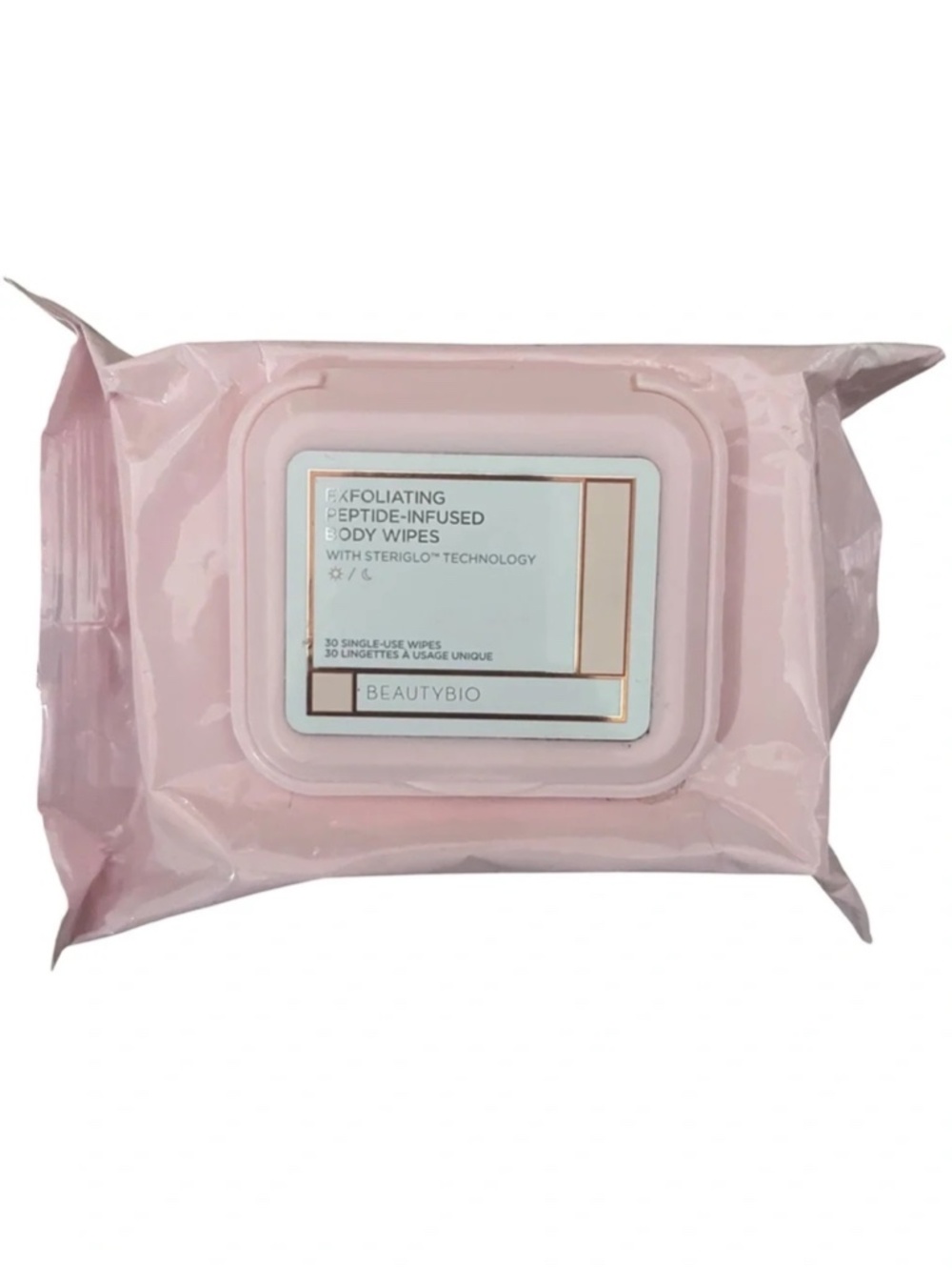 BeautyBio Exfoliating Body Wipes Duo -30ct Each - Picture 3 of 3